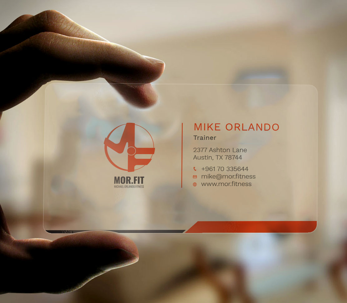 Business Card Design by Graphic Flame for Michael Orlando Fitness | Design #16724099