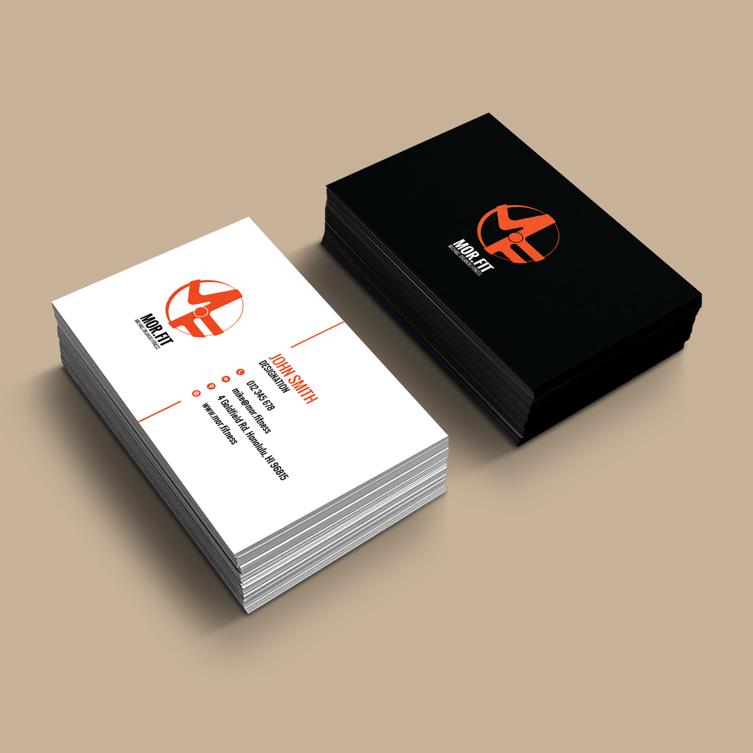 Business Card Design by bdesigner9 for Michael Orlando Fitness | Design #16768845