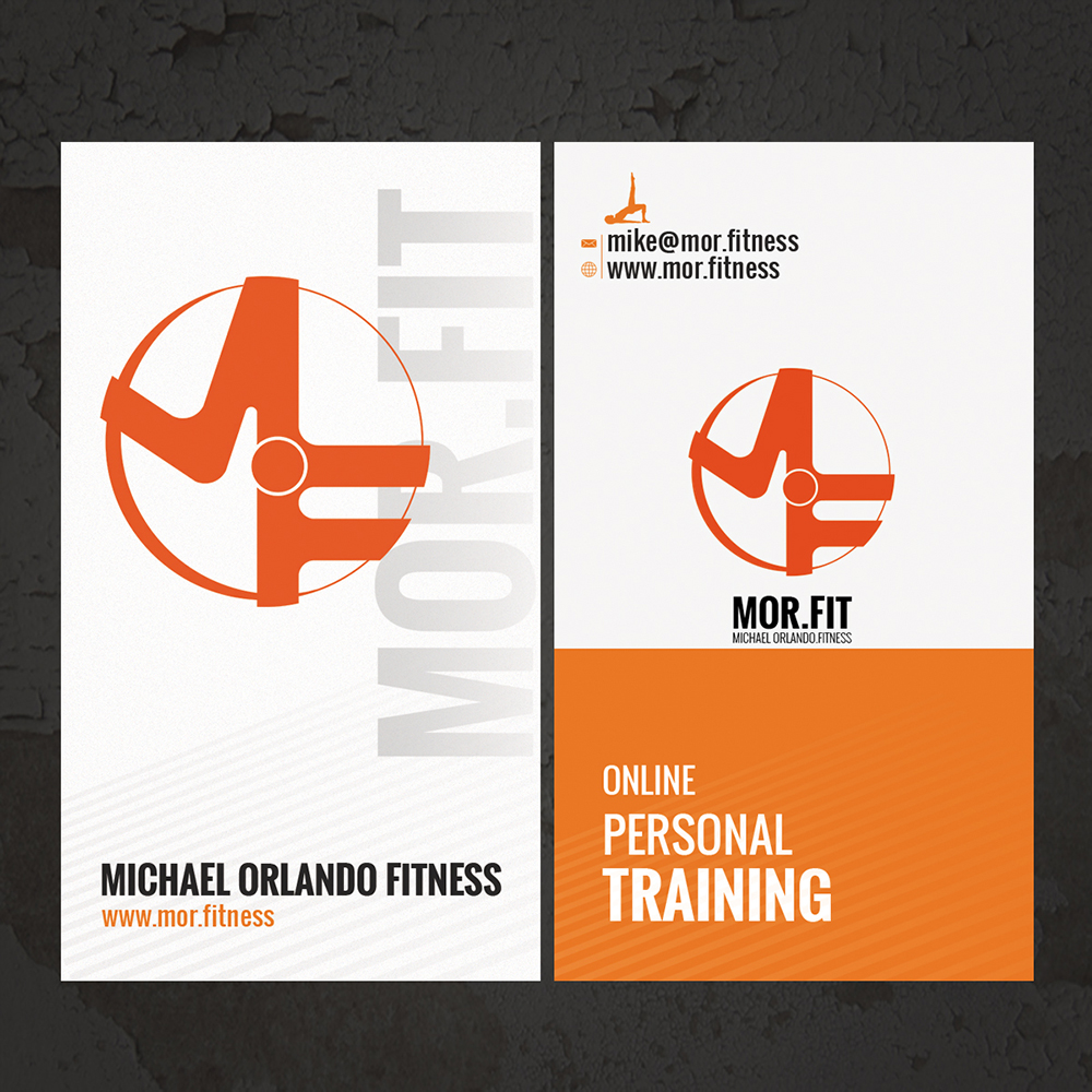 Business Card Design by Bmarketsmart for Michael Orlando Fitness | Design #16763058
