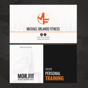 Business Card Design by Bmarketsmart for Michael Orlando Fitness | Design: #16763068