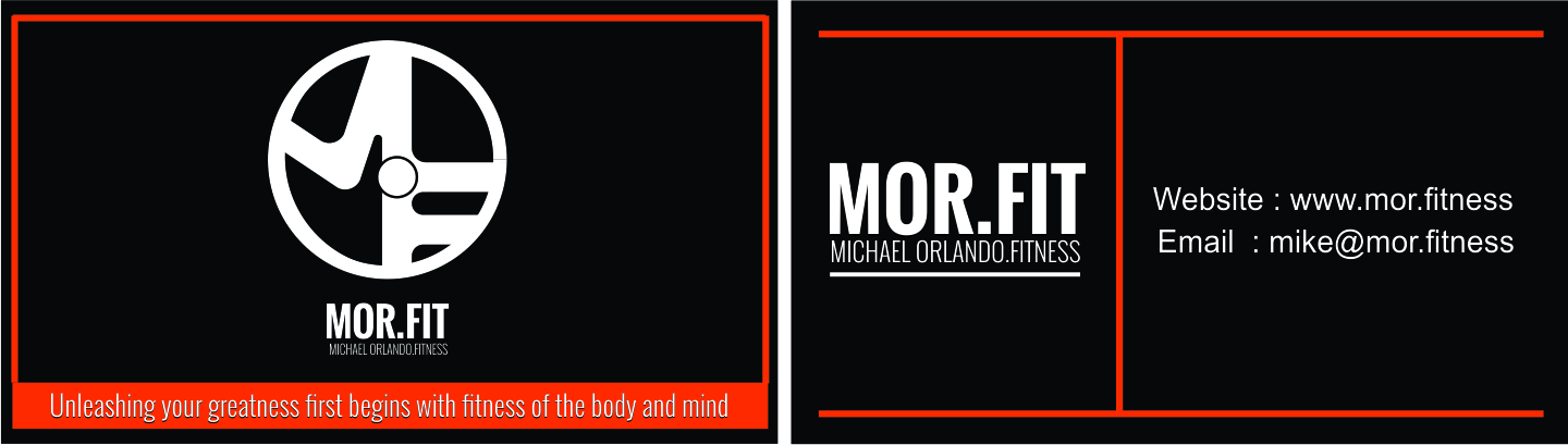 Business Card Design by devendraparab09 for Michael Orlando Fitness | Design #16774320