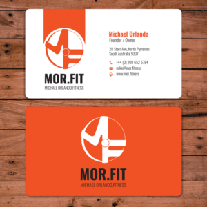 Business Card Design by Arnold 90 for Michael Orlando Fitness | Design: #16800433