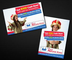 Flyer Design by Designers Hub for Tax Refund King | Design: #16606545