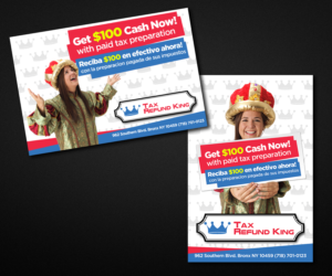 Flyer Design by Designers Hub for Tax Refund King | Design: #16608748