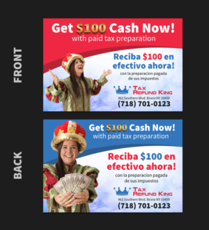 Flyer Design by Gfx.26™ for Tax Refund King | Design: #16592058