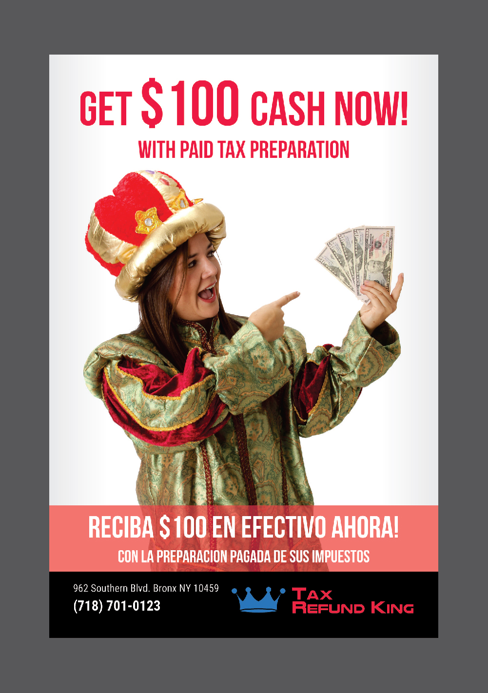 Flyer Design by Deziners Zone for Tax Refund King | Design #16617280