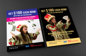 Flyer-Design von Deziners Zone für Tax Refund King | Design: #16617281