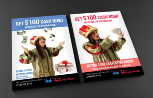 Flyer-Design von Deziners Zone für Tax Refund King | Design: #16617291