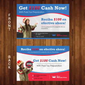 Flyer-Design von creative.bugs für Tax Refund King | Design: #16612160