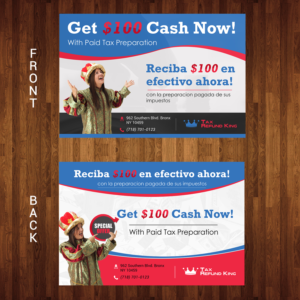 Flyer-Design von creative.bugs für Tax Refund King | Design: #16677878