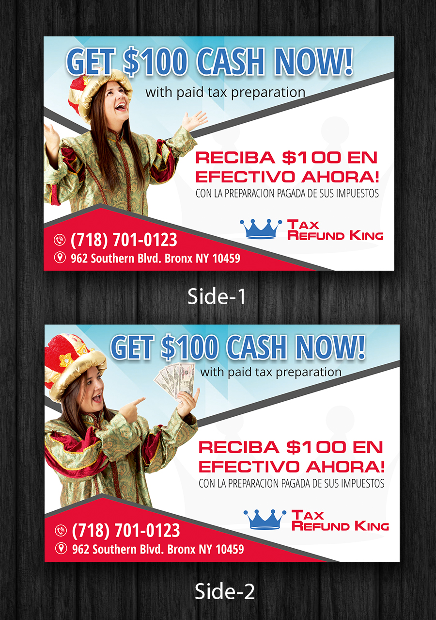 Flyer-Design von ecorokerz für Tax Refund King | Design #16683960