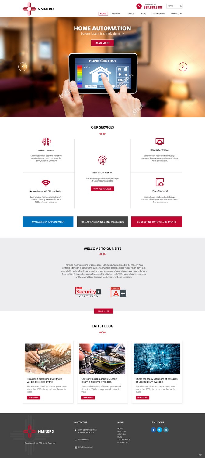 Web Design by pb for this project | Design: #16606559