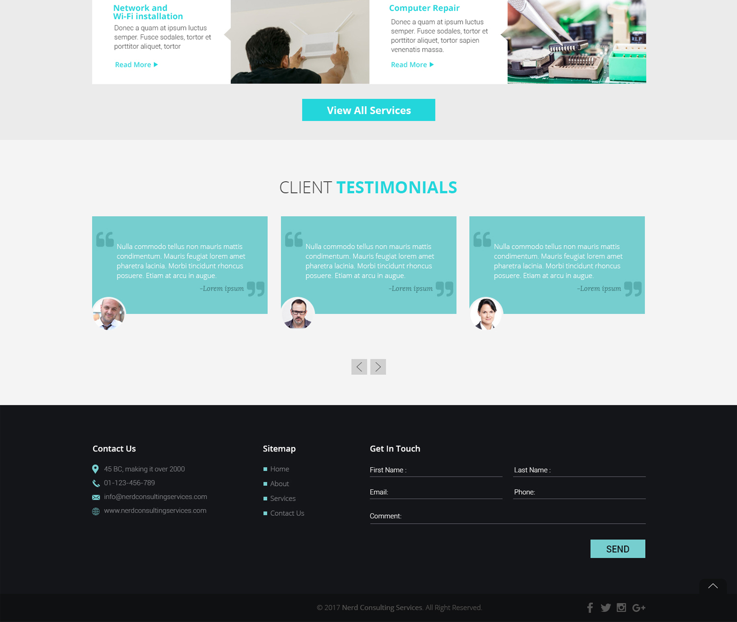 Web Design by Pram Shaw for this project | Design #16651113