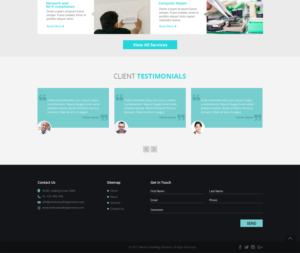 Web Design by Pram Shaw for this project | Design: #16651113