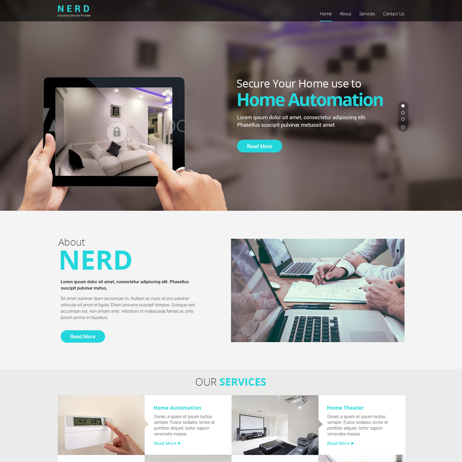 Web Design by Pram Shaw for this project | Design #16651114