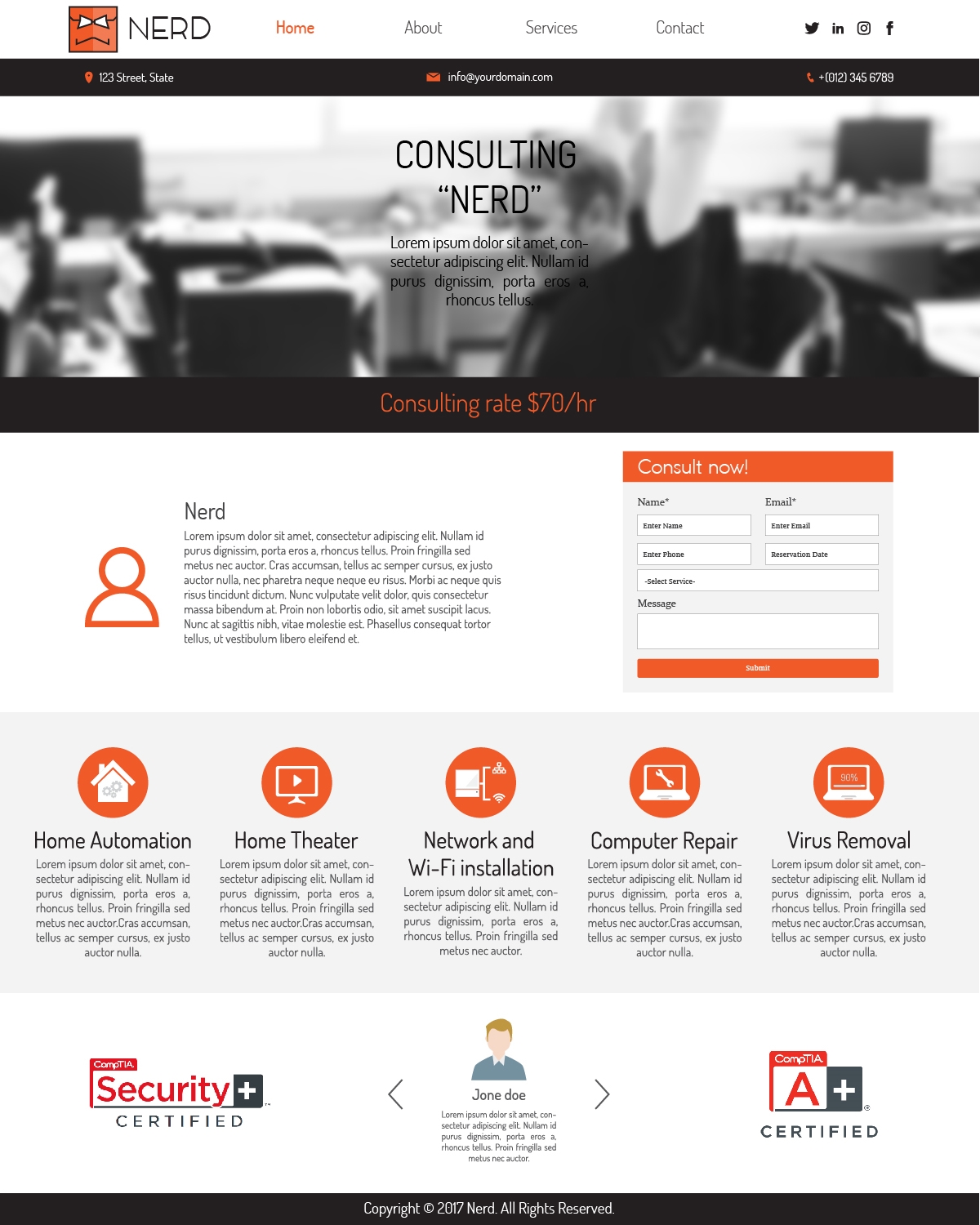 Web Design by BojanF89 for this project | Design #16644784