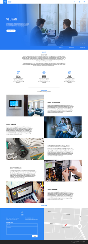 Web Design by trungkien20 for this project | Design: #16680626