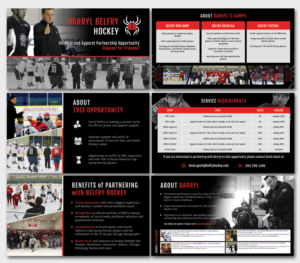 Hockey Sponsorship Proposal | Design de Flyer par Adylhere