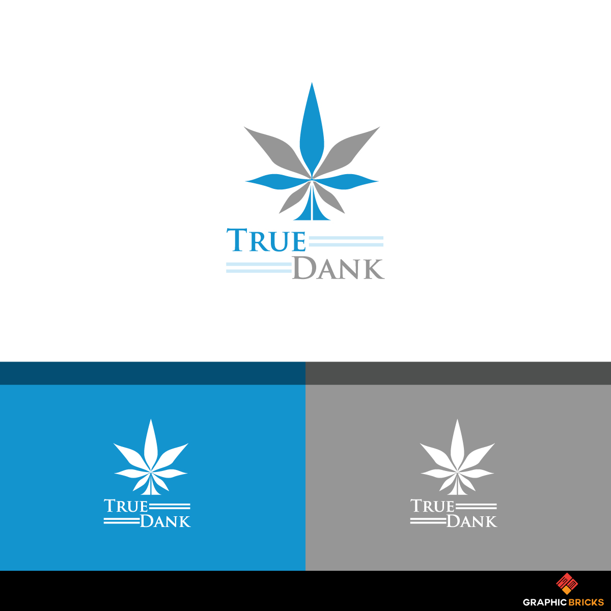 Logo Design by Graphic Bricks for True Dank | Design #16682218