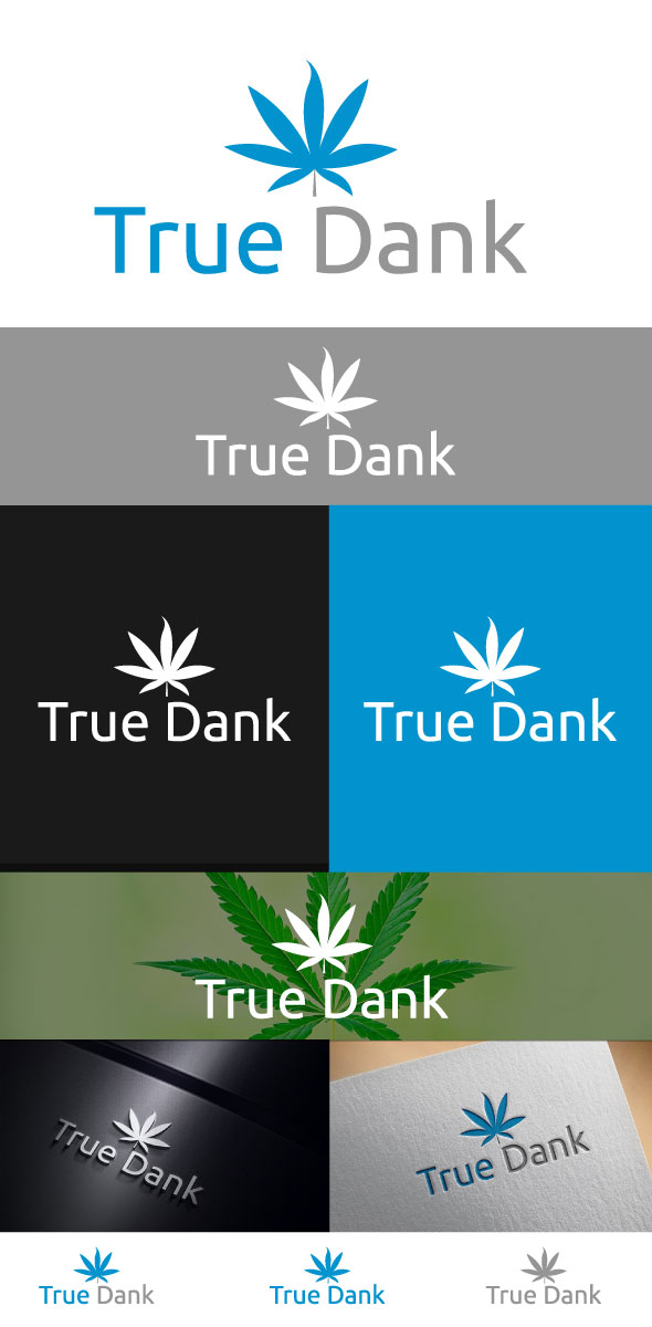 Logo Design by johnnyblackman for True Dank | Design #16698362