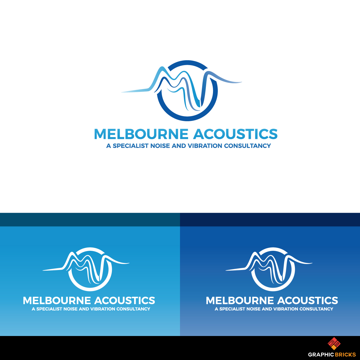 Logo Design by Graphic Bricks for Melbourne Acoustics | Design #16600571