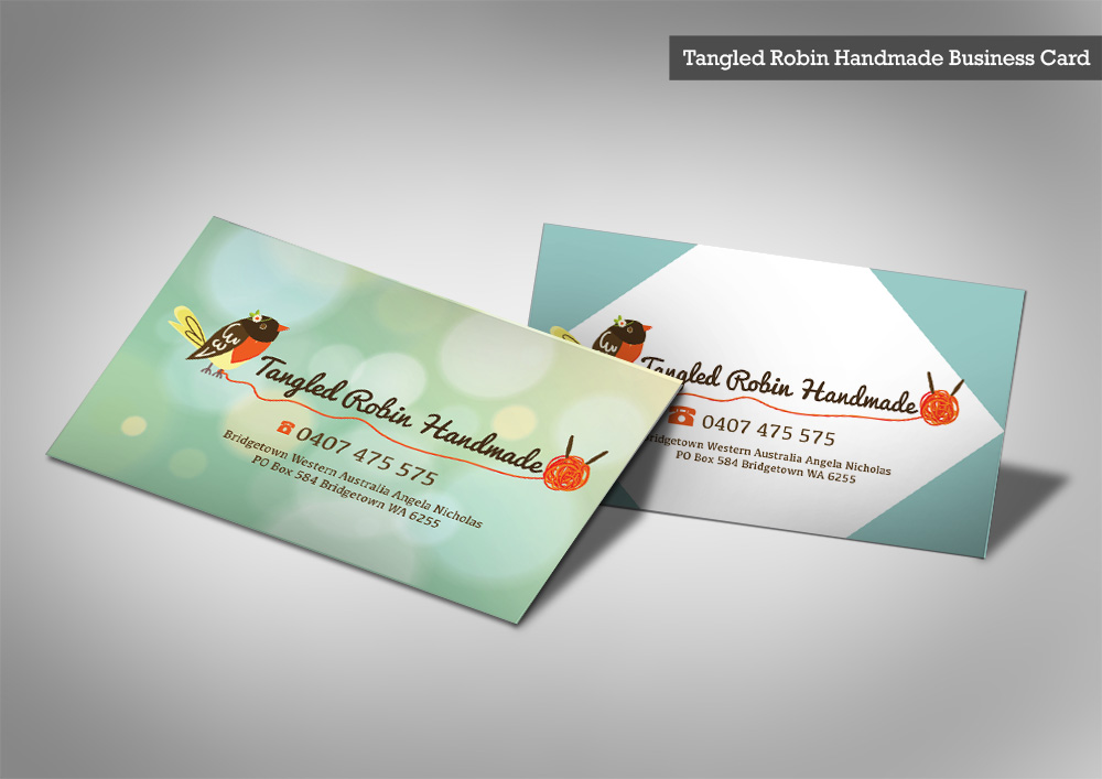 Business Card Design by Caroloh for Tangled Robin | Design #2692110