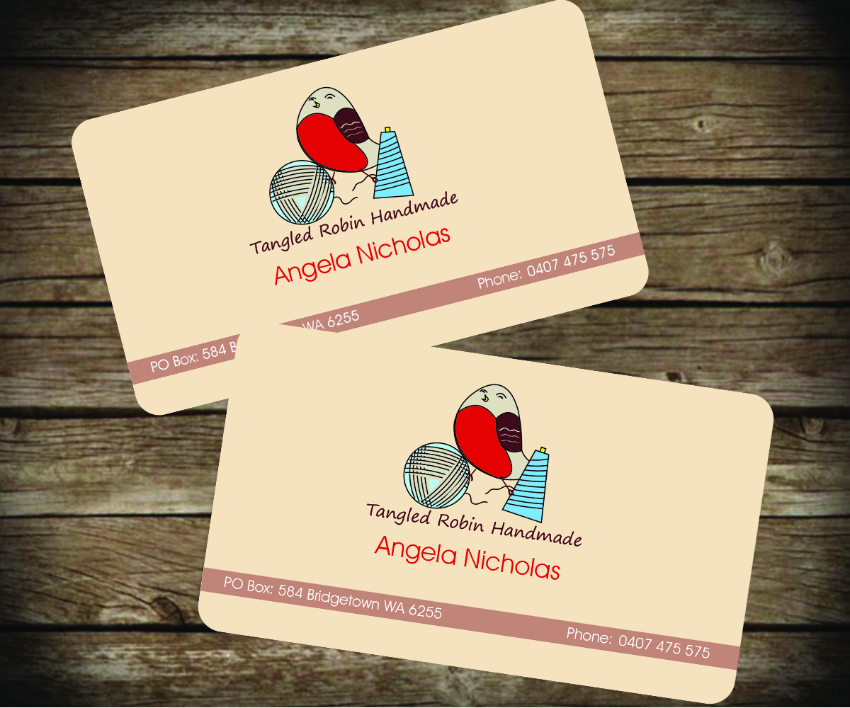 Visitenkarten-Design von Aaaron für Tangled Robin | Design #2669807