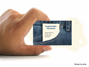 Business Card Design by Shan for Tangled Robin | Design #2706875