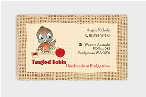 Business Card Design by IneseRo for Tangled Robin | Design: #2664525