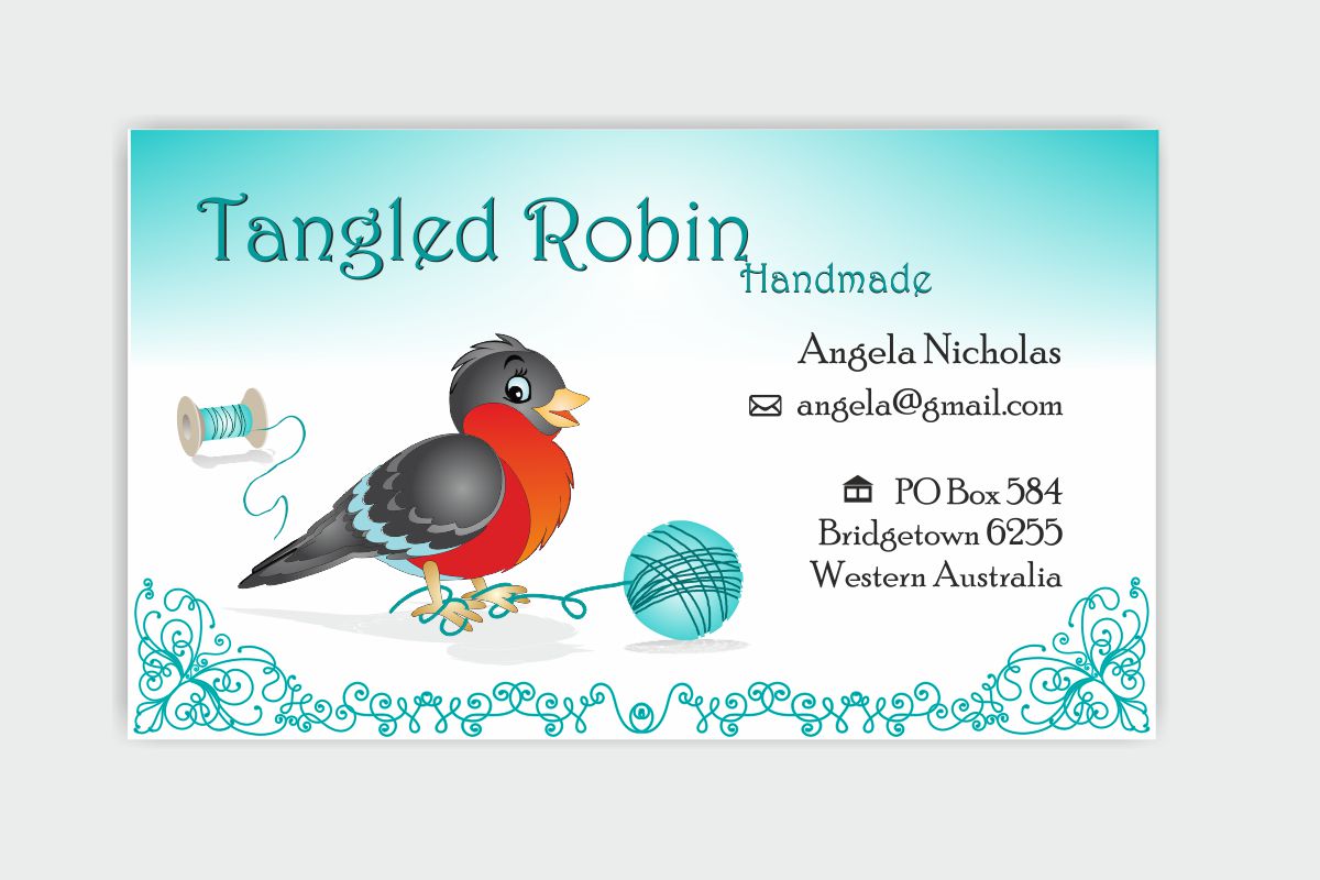 Business Card Design by IneseRo for Tangled Robin | Design #2693761