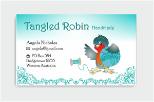 Business Card Design by IneseRo for Tangled Robin | Design: #2694106