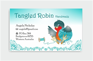 Business Card Design by IneseRo for Tangled Robin | Design: #2696481