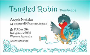 Business Card Design by IneseRo for Tangled Robin | Design: #2735059
