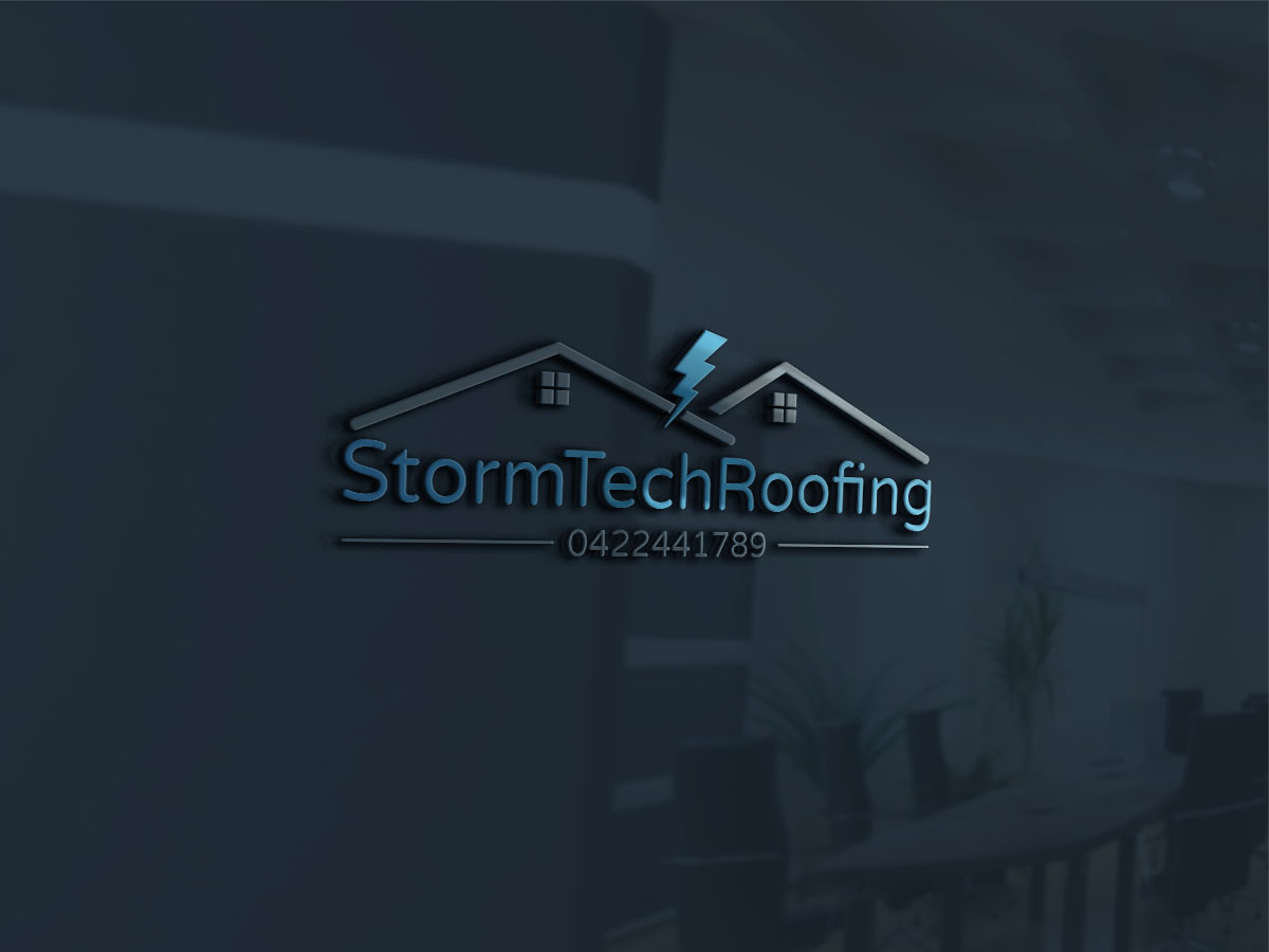 Logo-Design von Atec für Stormtech Roofing | Design #16600061