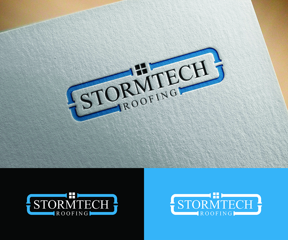 Logo-Design von eMARK für Stormtech Roofing | Design #16600373