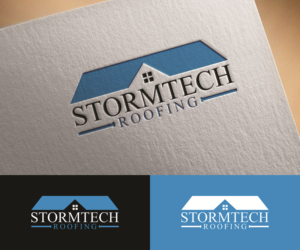 Logo Design by eMARK for Stormtech Roofing | Design: #16600374