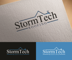 Logo Design by eMARK for Stormtech Roofing | Design: #16600376