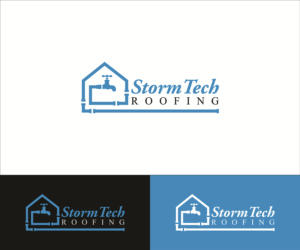 Logo Design by eMARK for Stormtech Roofing | Design: #16600377