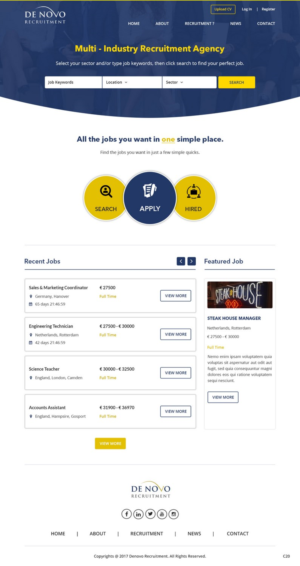 Web Design by pb for this project | Design: #16606524