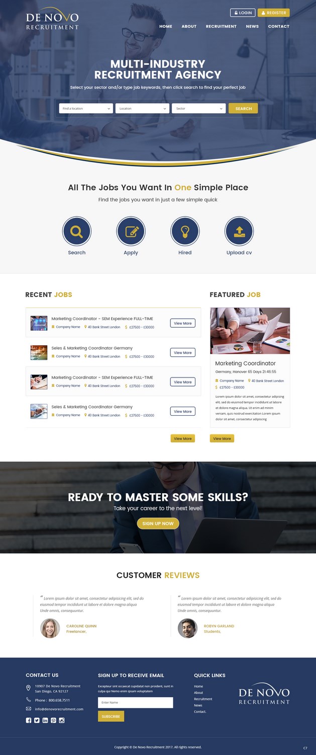 Web Design by pb for this project | Design #16606525