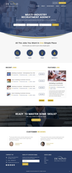 Web Design by pb for this project | Design: #16606525