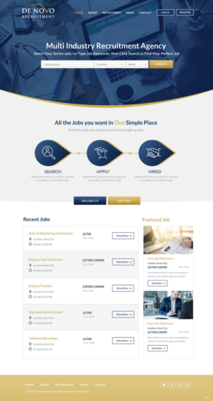 Web Design by pb for this project | Design: #16606529