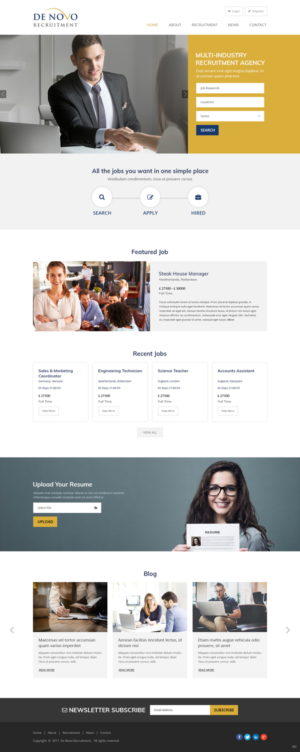 Web Design by pb for this project | Design: #16606530