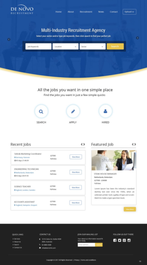 Web Design by pb for this project | Design: #16618276
