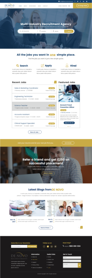 Web Design by CreativeIyke for this project | Design: #16644743