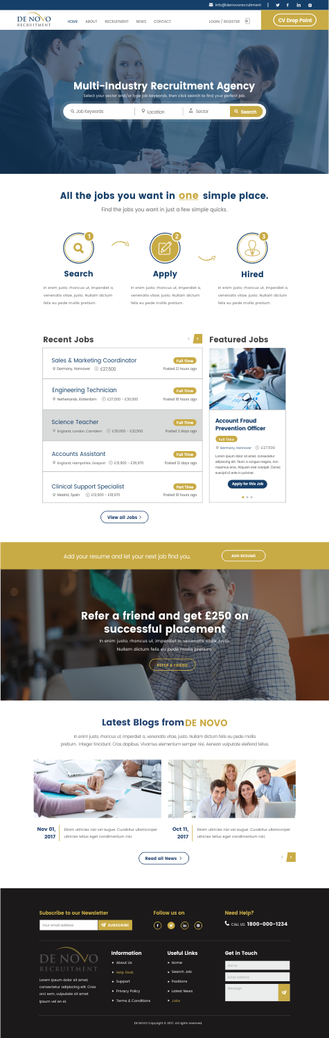 Web Design by CreativeIyke for this project | Design #16644744