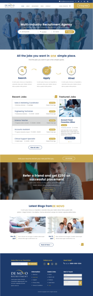 Web Design by CreativeIyke for this project | Design: #16768661