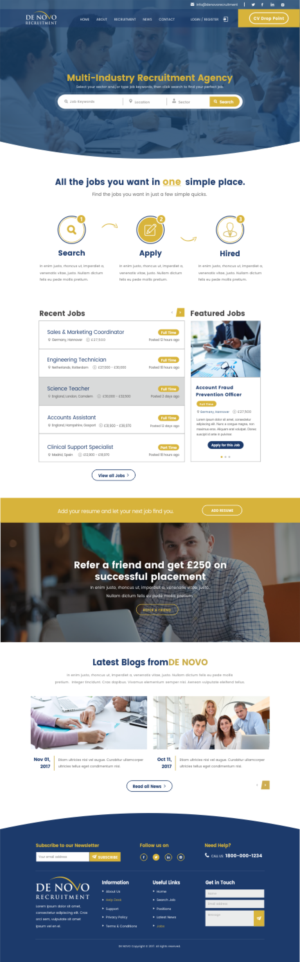 Web Design by CreativeIyke for this project | Design: #16774754