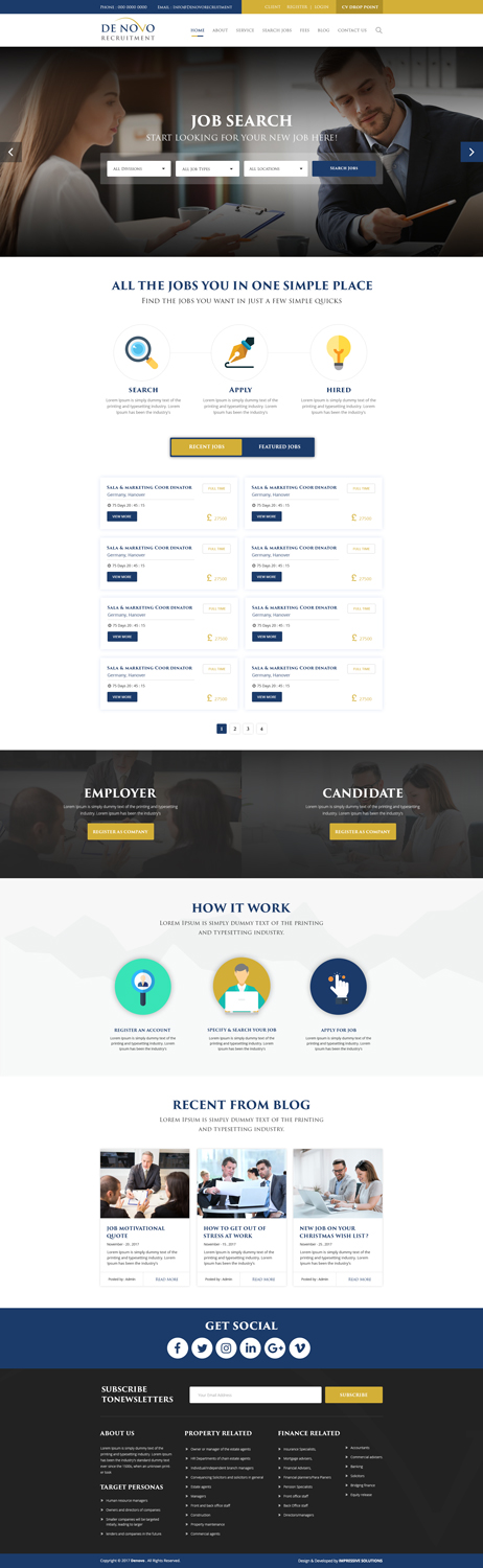 Web Design by Impressive Sol for this project | Design #16650633