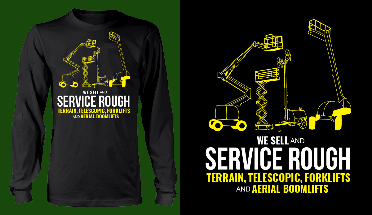 Diseño de Camiseta por Impressive Solutions para ROUGH TERRAIN EQUIP. llc. | Diseño #16617220